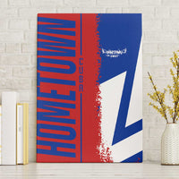 Hometown Czechia Canvas Wall Art Flag and Map - Wonder Print Shop