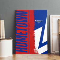 Hometown Czechia Canvas Wall Art Flag and Map - Wonder Print Shop