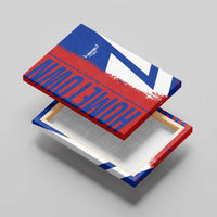 Hometown Czechia Canvas Wall Art Flag and Map - Wonder Print Shop