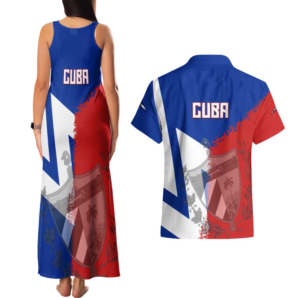Hometown Czechia Couples Matching Tank Maxi Dress and Hawaiian Shirt Flag and Map - Wonder Print Shop
