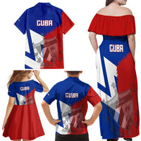 Hometown Czechia Family Matching Off Shoulder Maxi Dress and Hawaiian Shirt Flag and Map - Wonder Print Shop