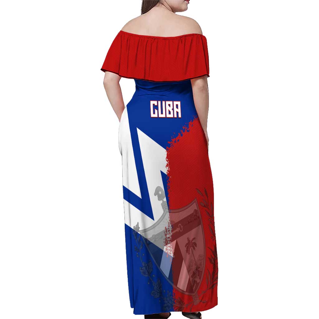 Hometown Czechia Family Matching Off Shoulder Maxi Dress and Hawaiian Shirt Flag and Map - Wonder Print Shop