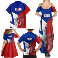 Hometown Czechia Family Matching Summer Maxi Dress and Hawaiian Shirt Flag and Map - Wonder Print Shop