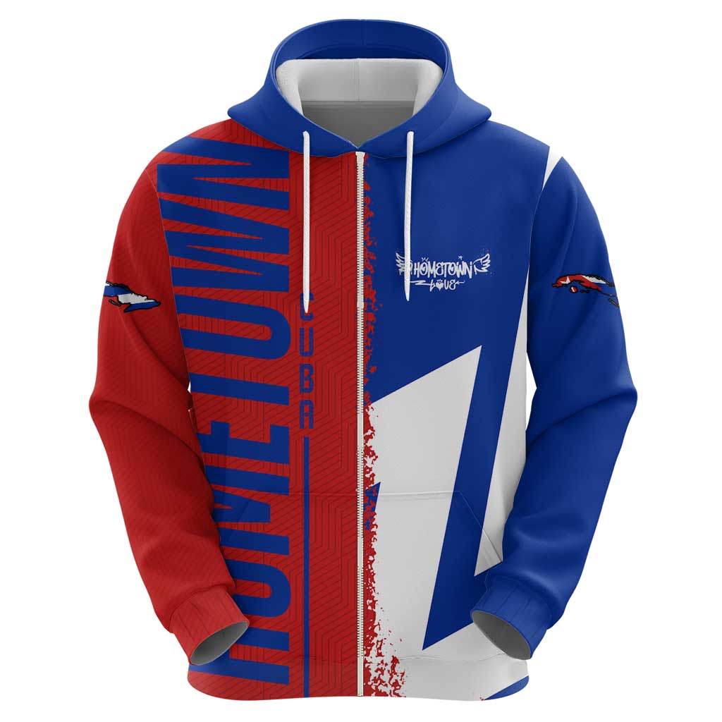 Hometown Czechia Hoodie Flag and Map - Wonder Print Shop