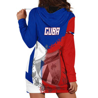 Hometown Czechia Hoodie Dress Flag and Map - Wonder Print Shop