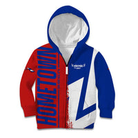 Hometown Czechia Kid Hoodie Flag and Map - Wonder Print Shop