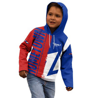 Hometown Czechia Kid Hoodie Flag and Map - Wonder Print Shop