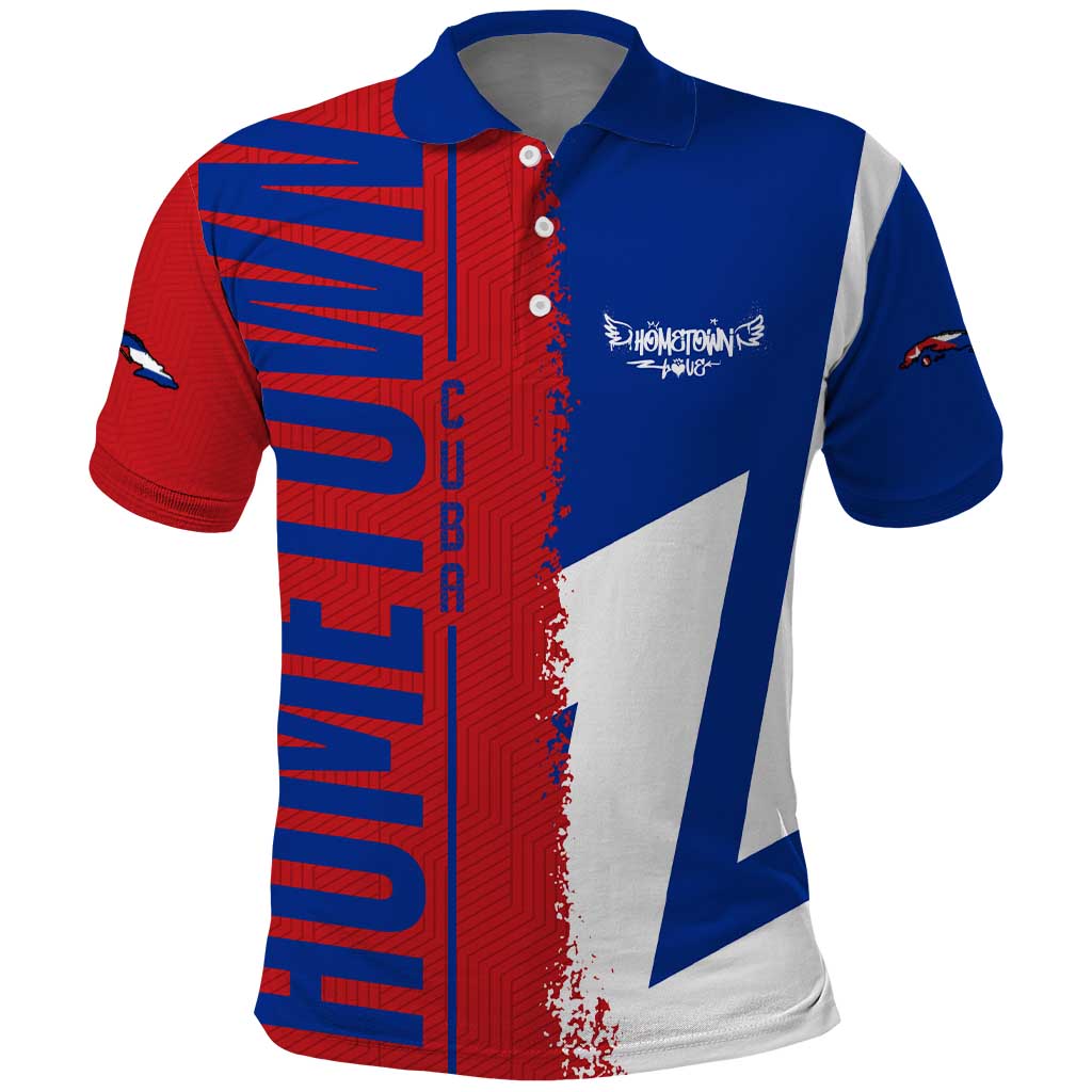 Hometown Czechia Polo Shirt Flag and Map - Wonder Print Shop