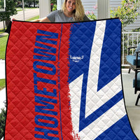 Hometown Czechia Quilt Flag and Map - Wonder Print Shop