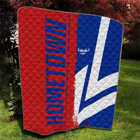 Hometown Czechia Quilt Flag and Map - Wonder Print Shop