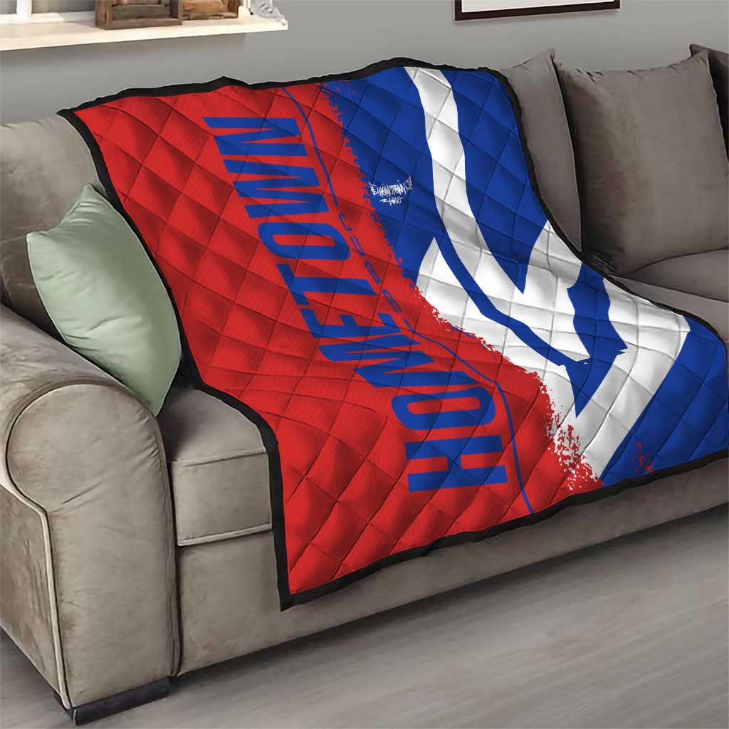 Hometown Czechia Quilt Flag and Map - Wonder Print Shop