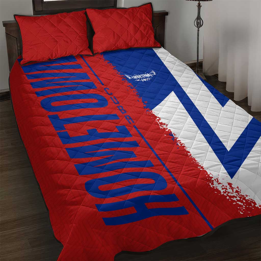 Hometown Czechia Quilt Bed Set Flag and Map - Wonder Print Shop