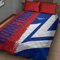 Hometown Czechia Quilt Bed Set Flag and Map - Wonder Print Shop