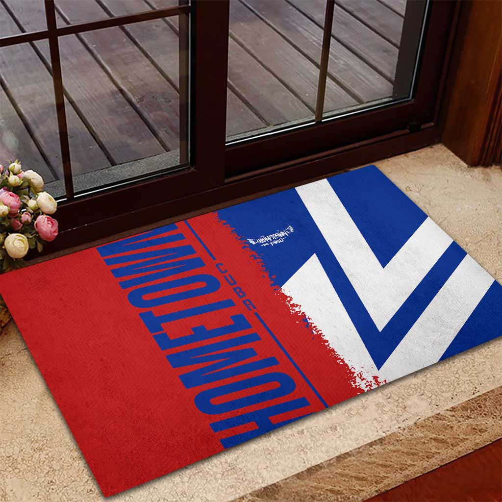 Hometown Czechia Rubber Doormat Flag and Map - Wonder Print Shop