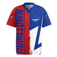 Hometown Czechia Rugby Jersey Flag and Map - Wonder Print Shop