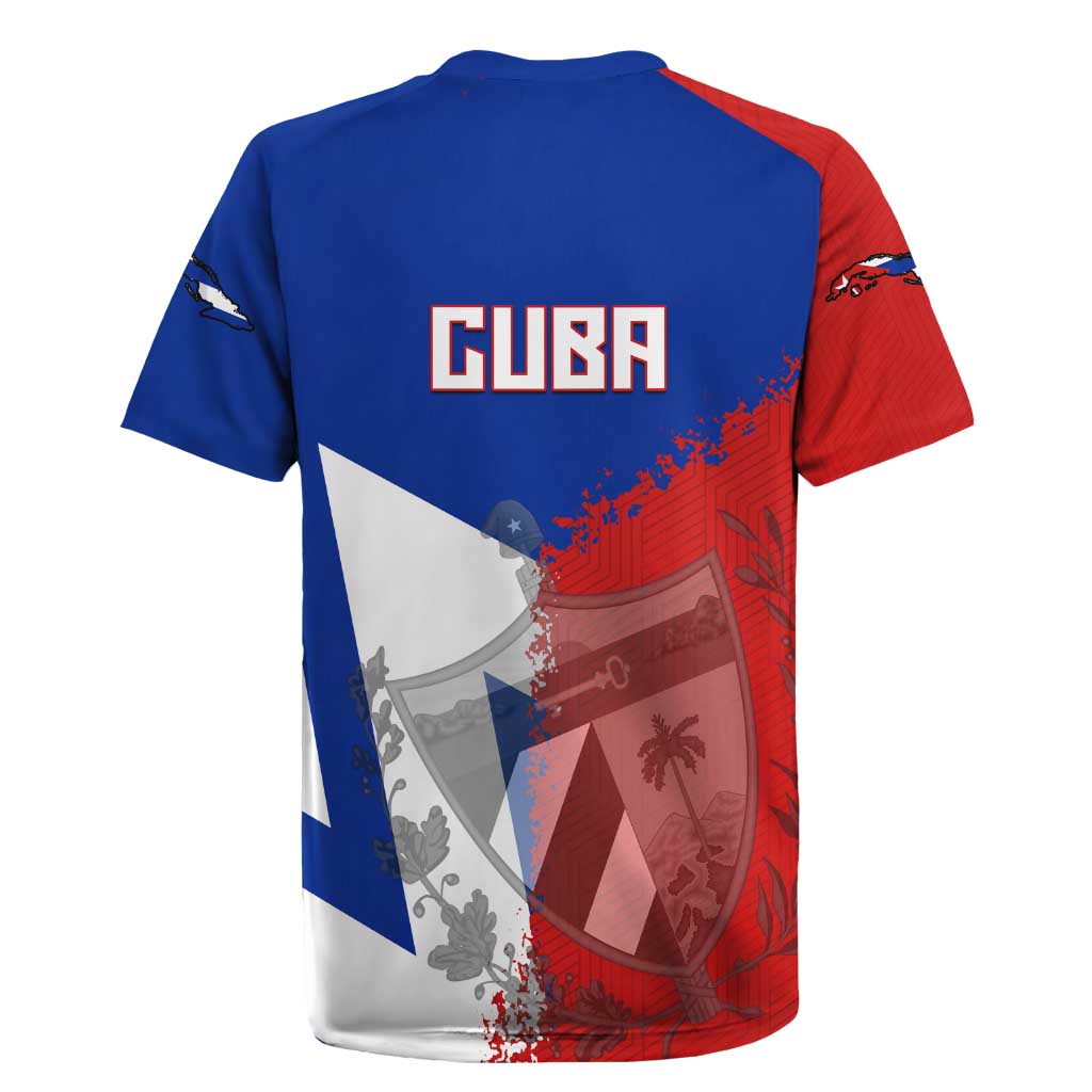 Hometown Czechia Rugby Jersey Flag and Map - Wonder Print Shop