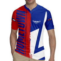 Hometown Czechia Rugby Jersey Flag and Map - Wonder Print Shop