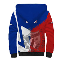 Hometown Czechia Sherpa Hoodie Flag and Map - Wonder Print Shop