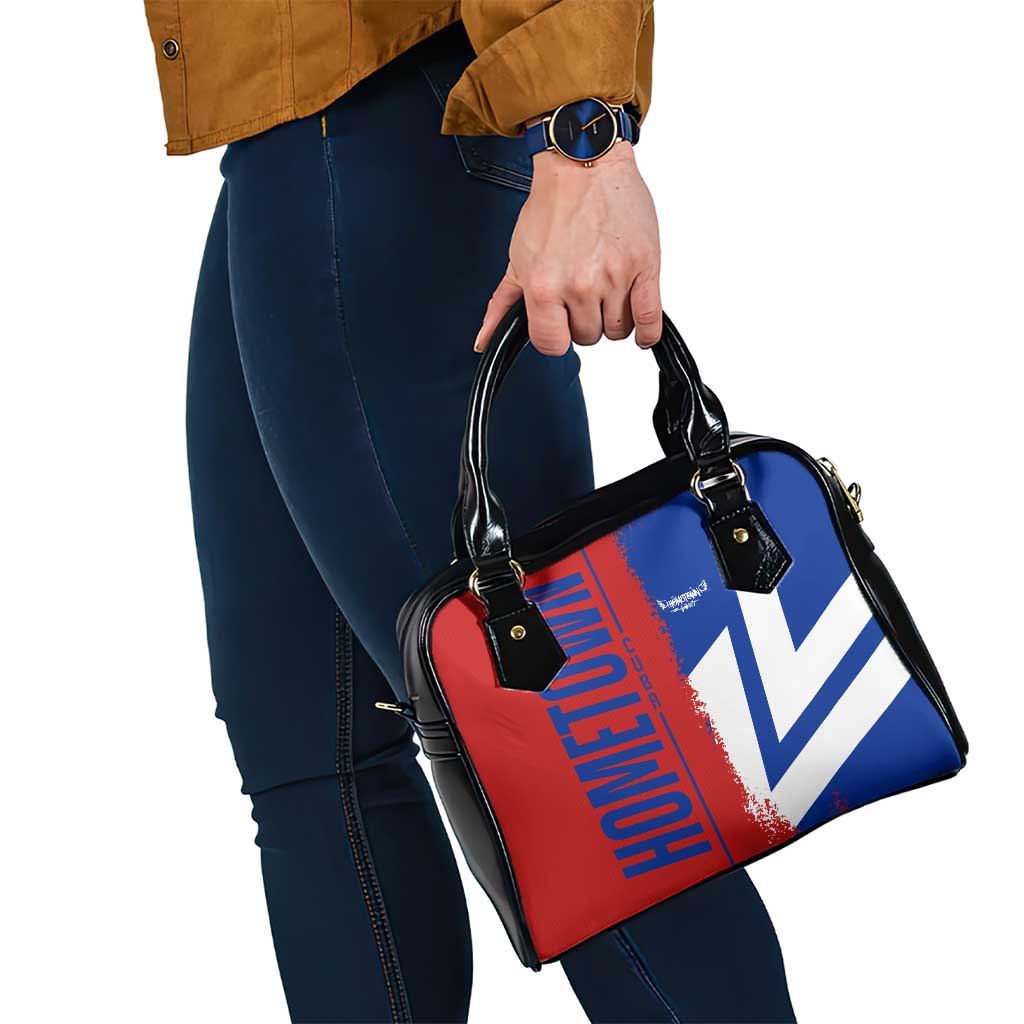Hometown Czechia Shoulder Handbag Flag and Map