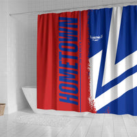 Hometown Czechia Shower Curtain Flag and Map