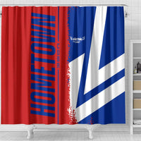 Hometown Czechia Shower Curtain Flag and Map
