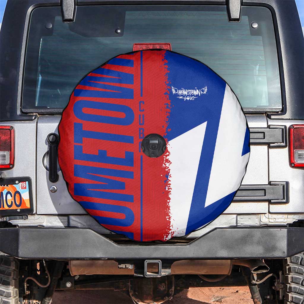 Hometown Czechia Spare Tire Cover Flag and Map - Wonder Print Shop