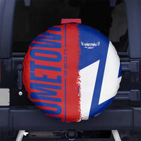 Hometown Czechia Spare Tire Cover Flag and Map - Wonder Print Shop