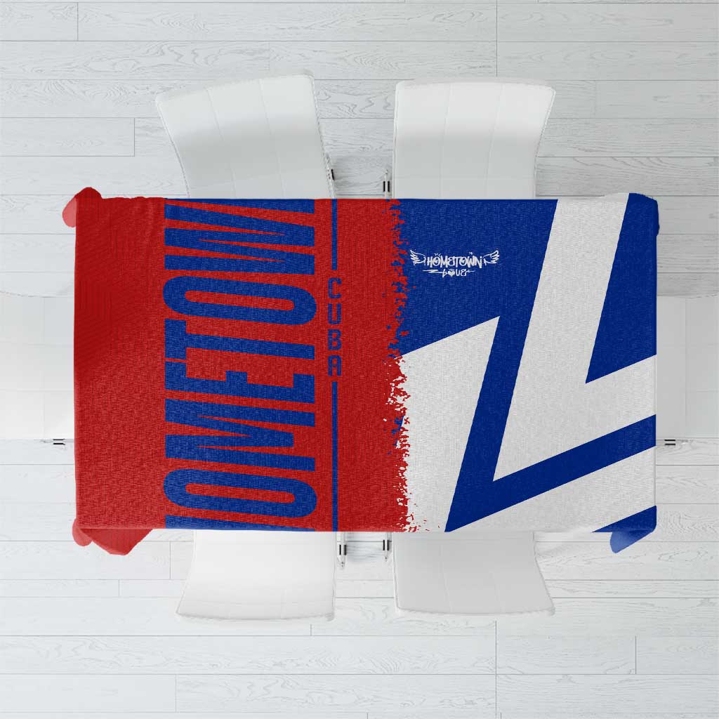 Hometown Czechia Tablecloth Flag and Map - Wonder Print Shop