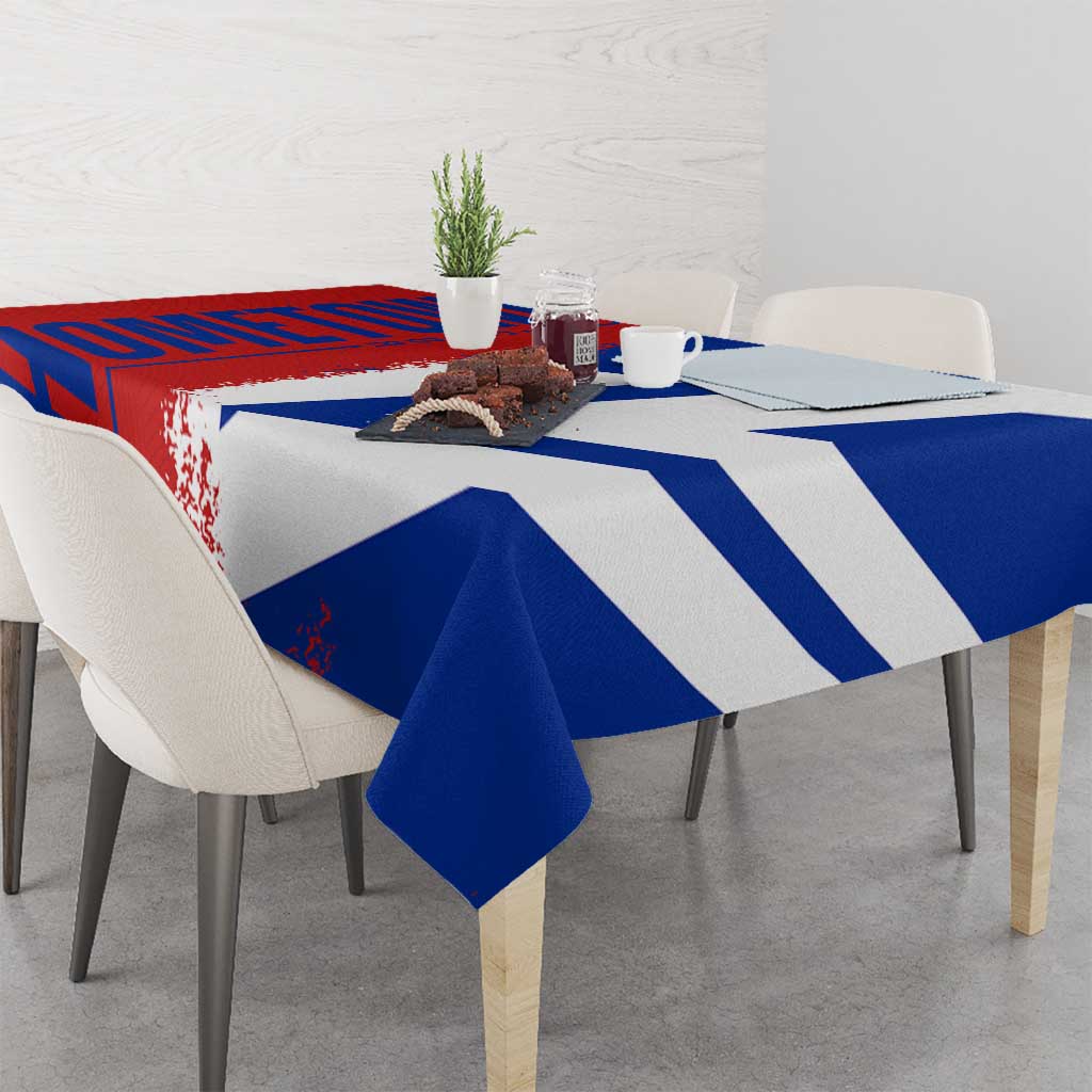 Hometown Czechia Tablecloth Flag and Map - Wonder Print Shop