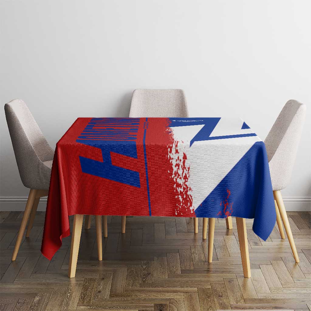 Hometown Czechia Tablecloth Flag and Map - Wonder Print Shop