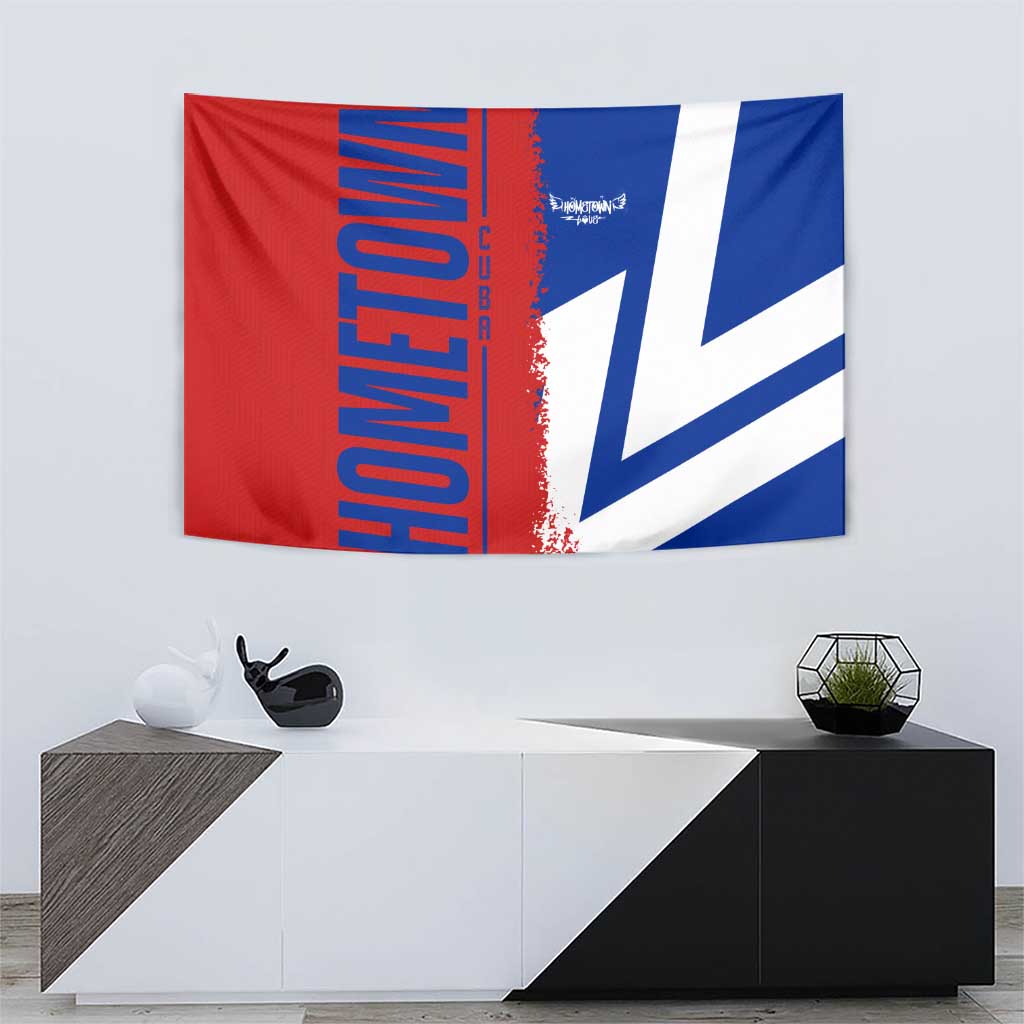 Hometown Czechia Tapestry Flag and Map - Wonder Print Shop