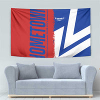 Hometown Czechia Tapestry Flag and Map - Wonder Print Shop