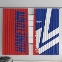 Hometown Czechia Window Curtain Flag and Map - Wonder Print Shop