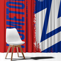 Hometown Czechia Window Curtain Flag and Map - Wonder Print Shop