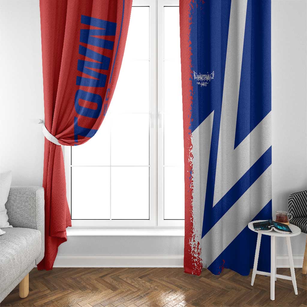 Hometown Czechia Window Curtain Flag and Map - Wonder Print Shop