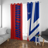 Hometown Czechia Window Curtain Flag and Map - Wonder Print Shop