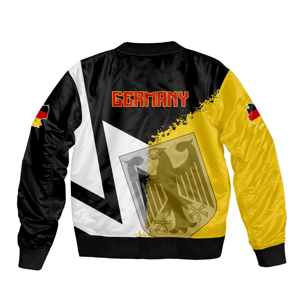 Hometown Germany Bomber Jacket Flag and Map - Wonder Print Shop
