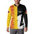 Hometown Germany Button Sweatshirt Flag and Map - Wonder Print Shop