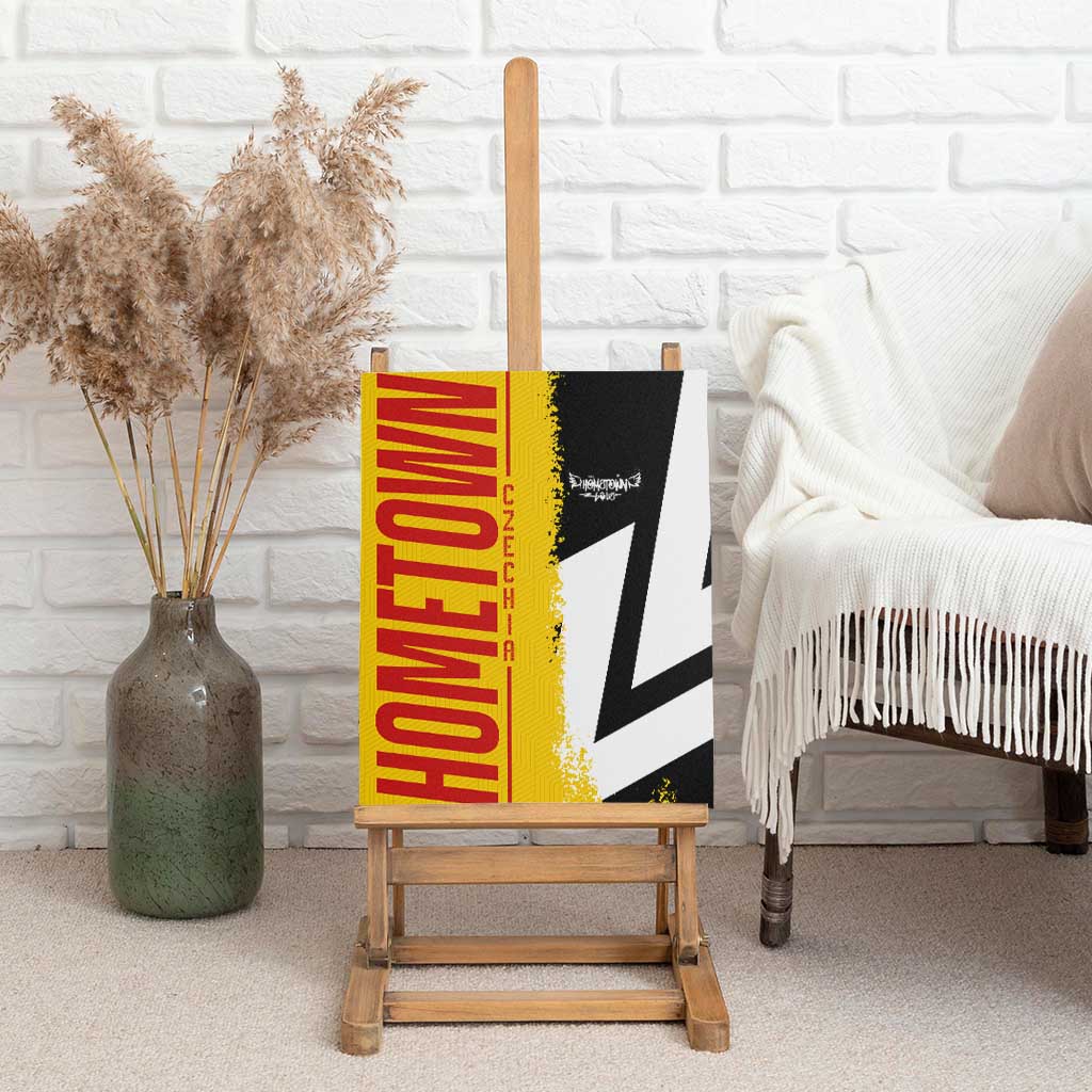 Hometown Germany Canvas Wall Art Flag and Map - Wonder Print Shop