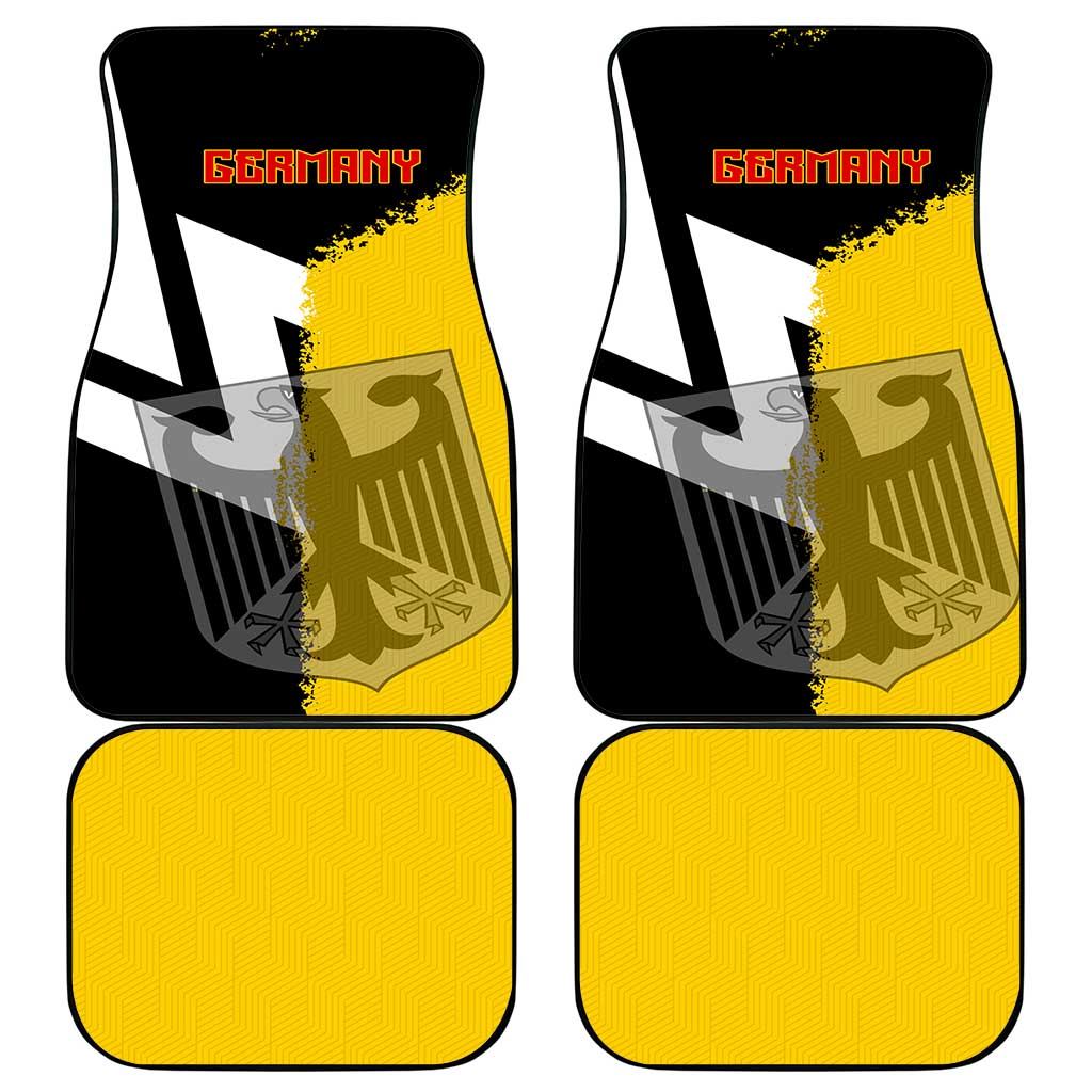 Hometown Germany Car Mats Flag and Map - Wonder Print Shop