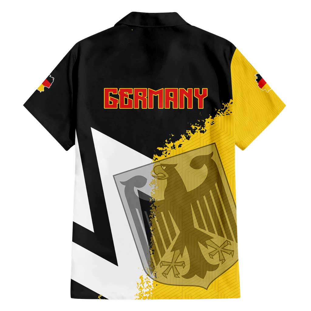 Hometown Germany Family Matching Long Sleeve Bodycon Dress and Hawaiian Shirt Flag and Map - Wonder Print Shop