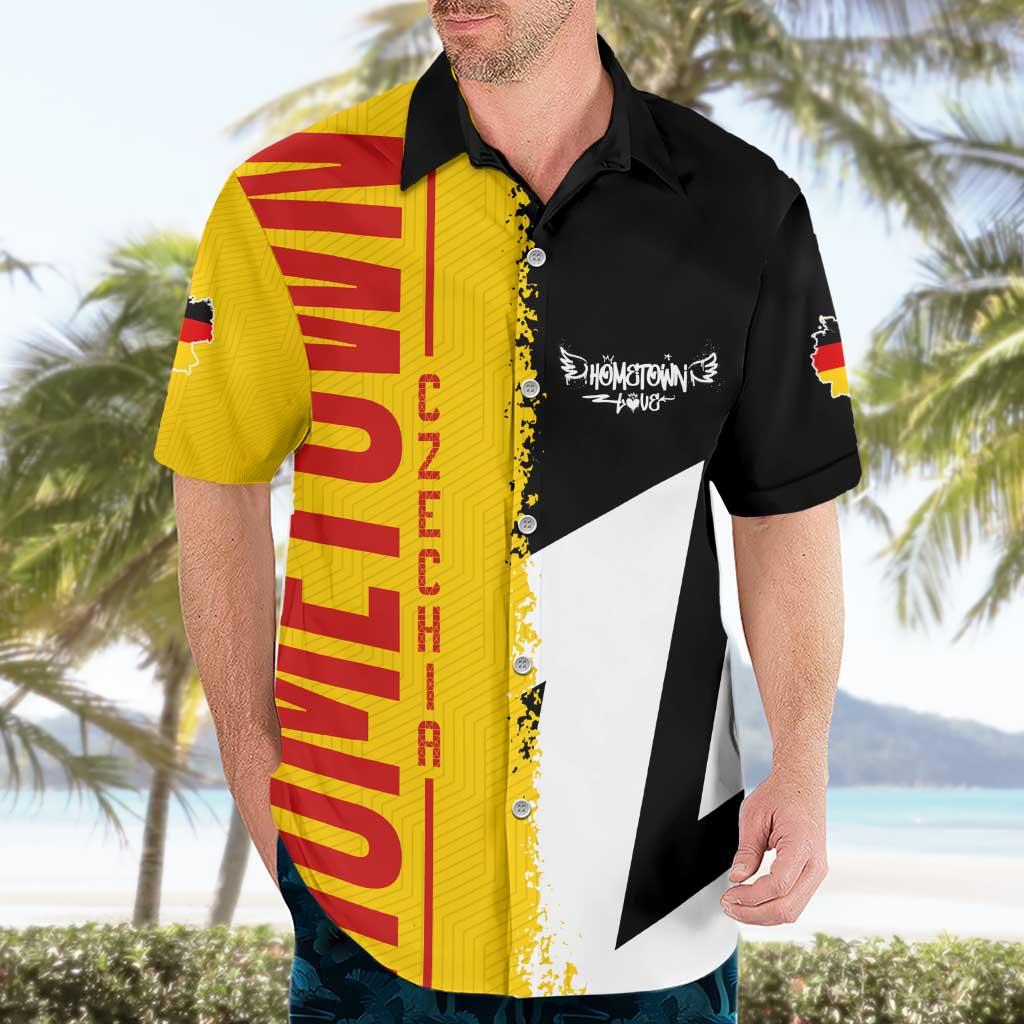 Hometown Germany Hawaiian Shirt Flag and Map - Wonder Print Shop