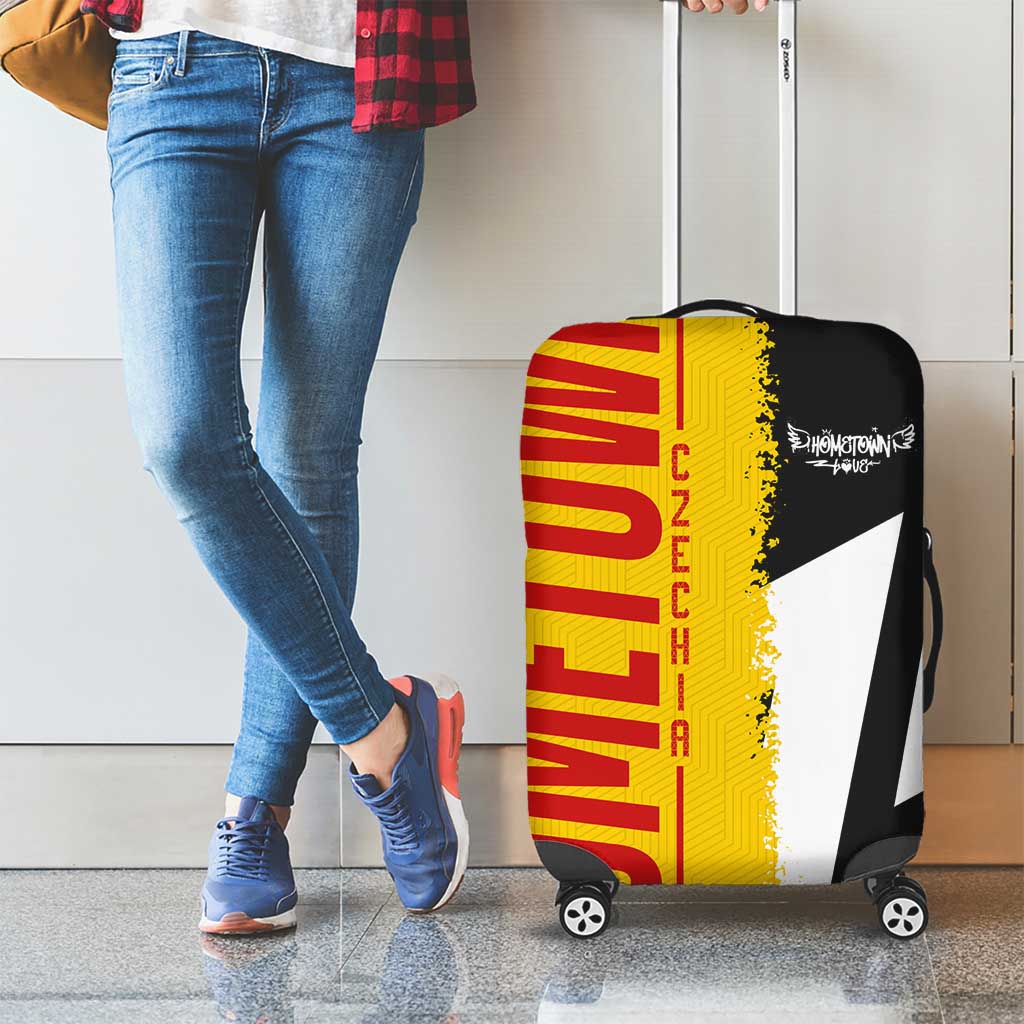 Hometown Germany Luggage Cover Flag and Map - Wonder Print Shop