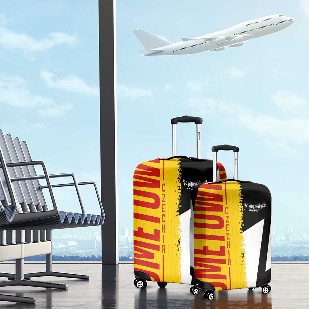 Hometown Germany Luggage Cover Flag and Map - Wonder Print Shop