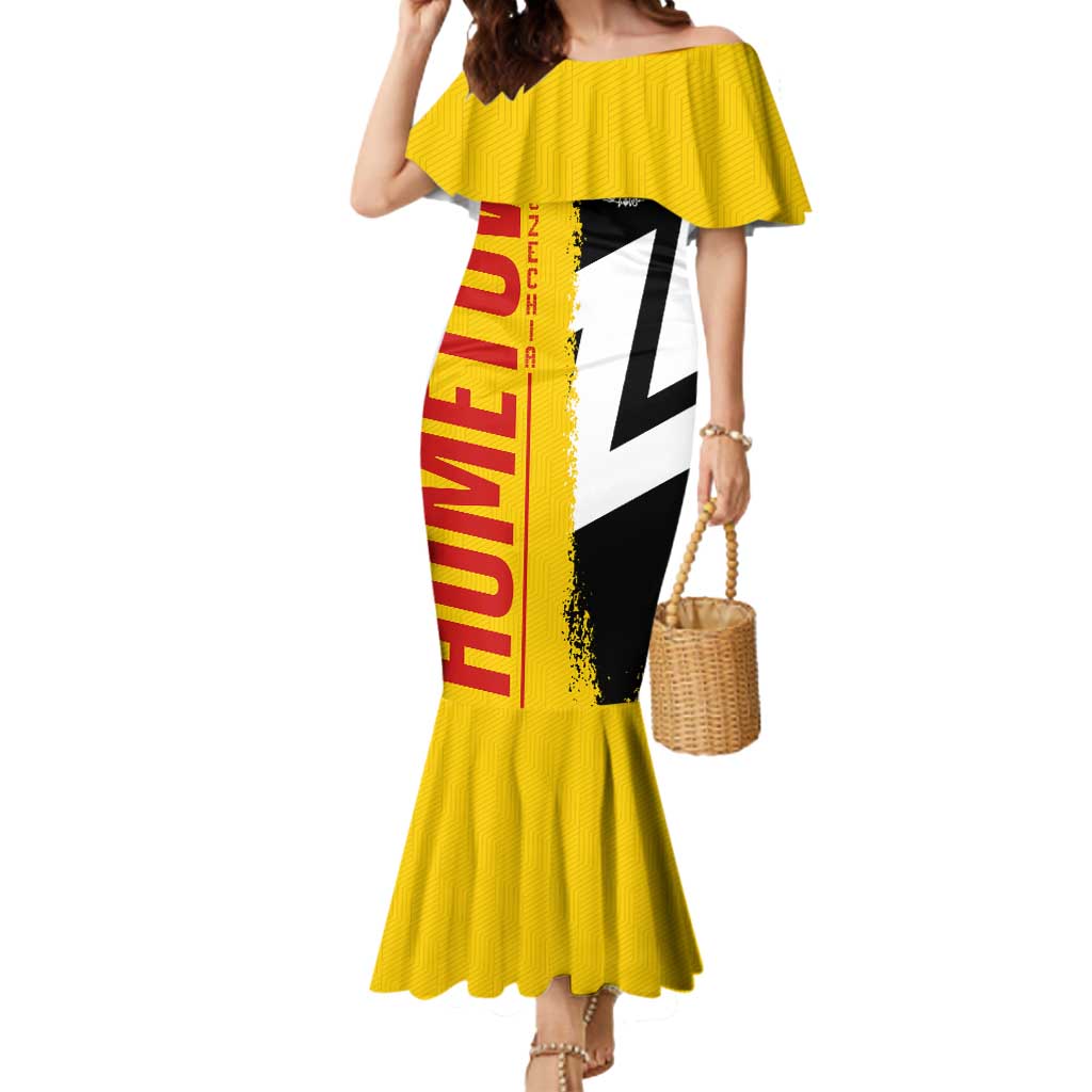 Hometown Germany Mermaid Dress Flag and Map - Wonder Print Shop