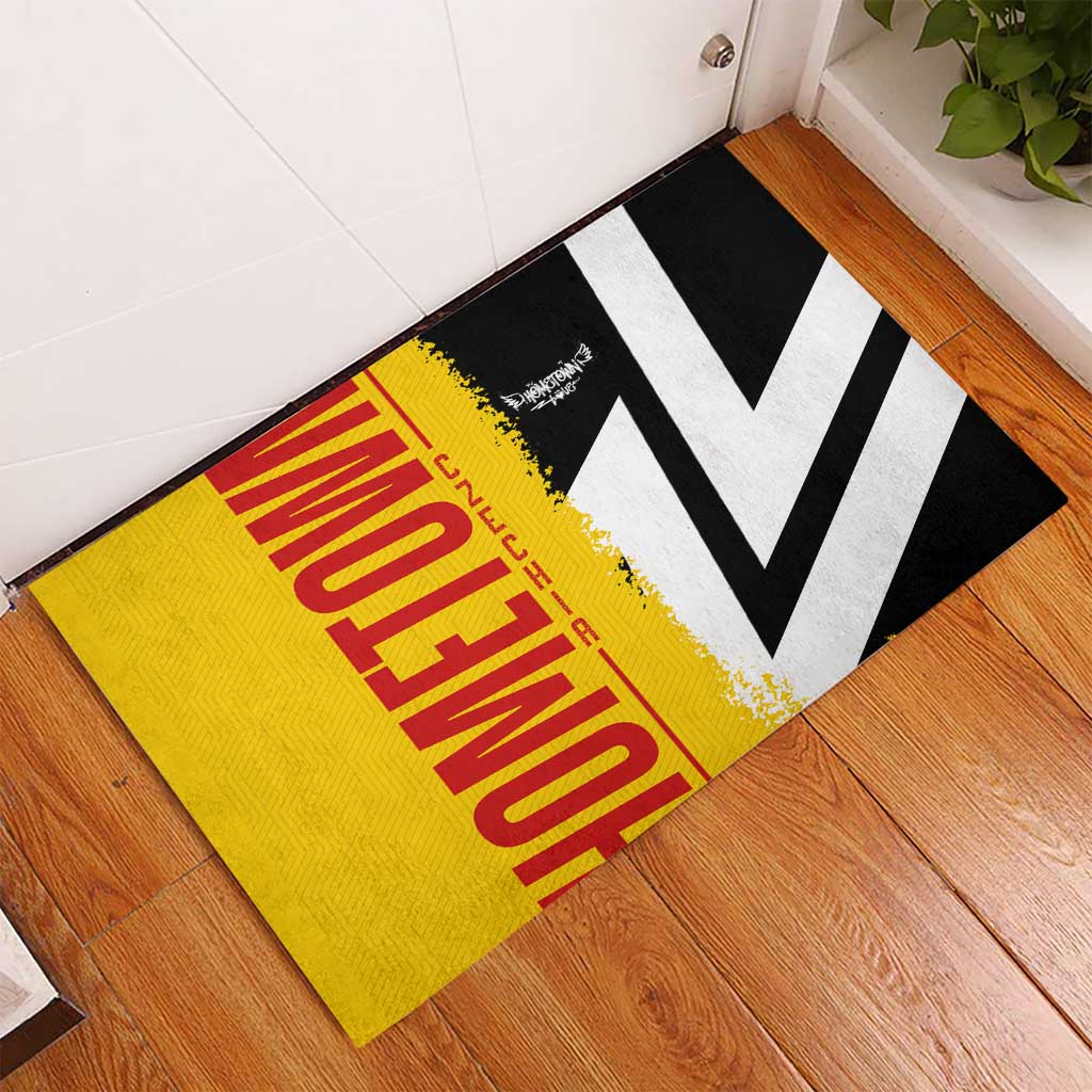 Hometown Germany Rubber Doormat Flag and Map - Wonder Print Shop