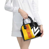 Hometown Germany Shoulder Handbag Flag and Map