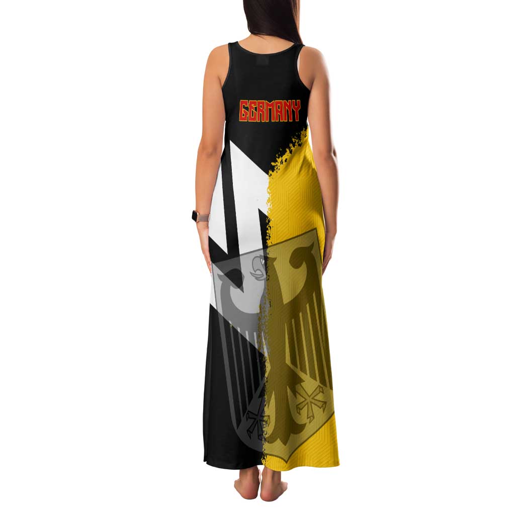 Hometown Germany Tank Maxi Dress Flag and Map - Wonder Print Shop