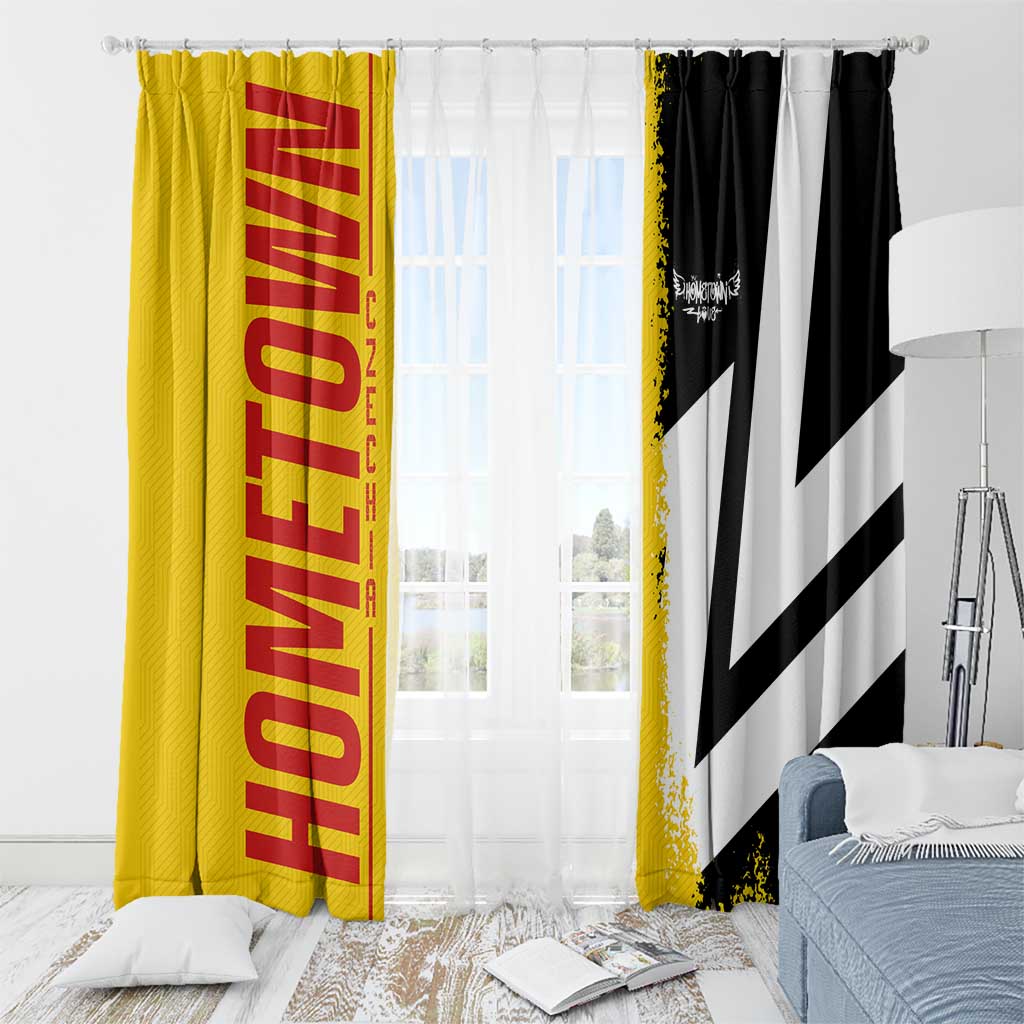Hometown Germany Window Curtain Flag and Map - Wonder Print Shop
