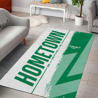 Hometown Nigeria Area Rug Flag and Map - Wonder Print Shop